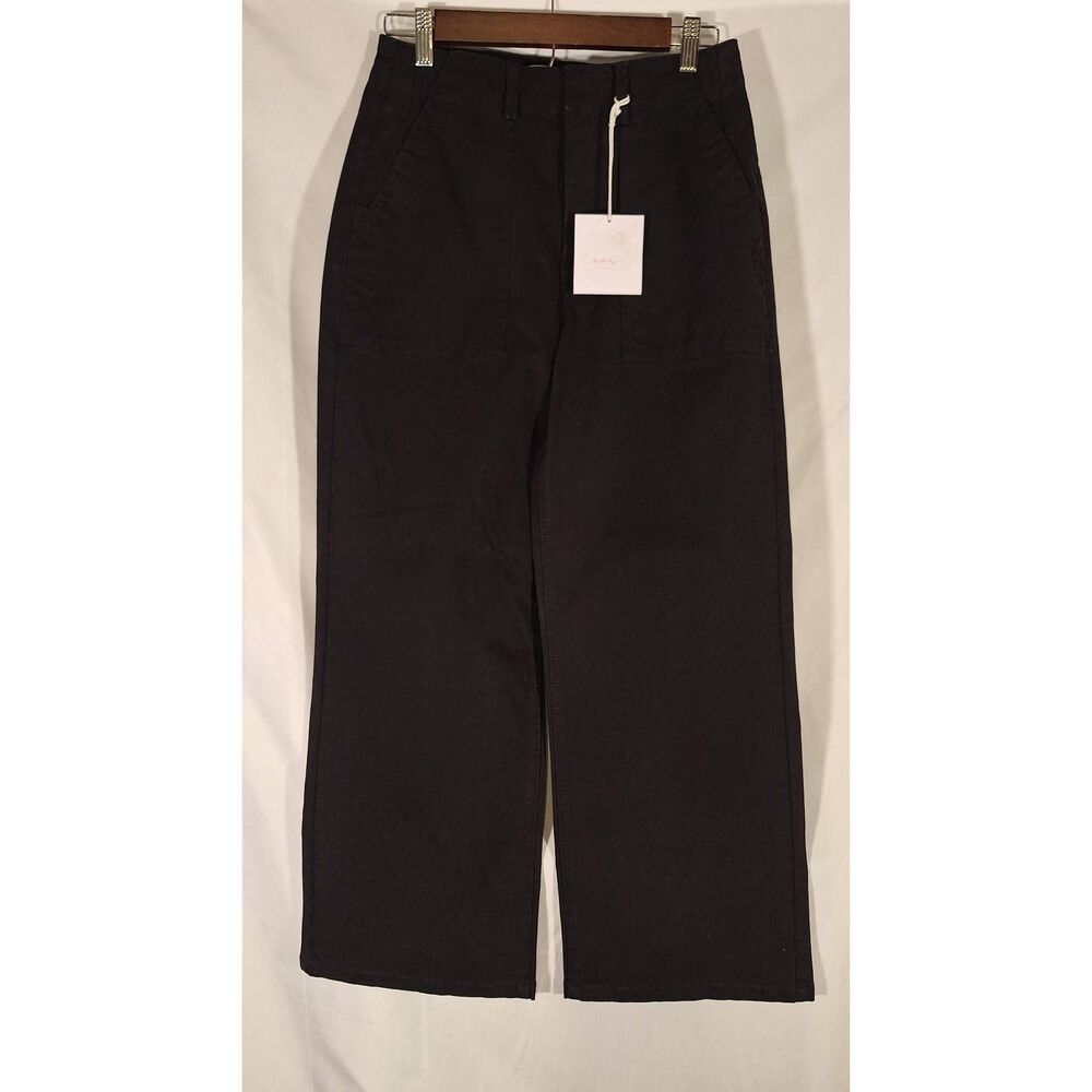 Pistola Sophia Wide Leg‎ Pant Black Size 26 NEW